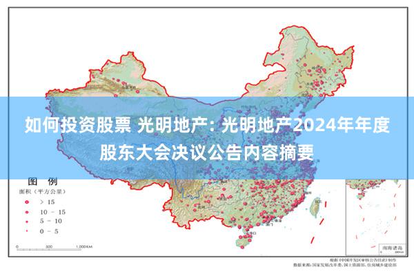 如何投资股票 光明地产: 光明地产2024年年度股东大会决议公告内容摘要